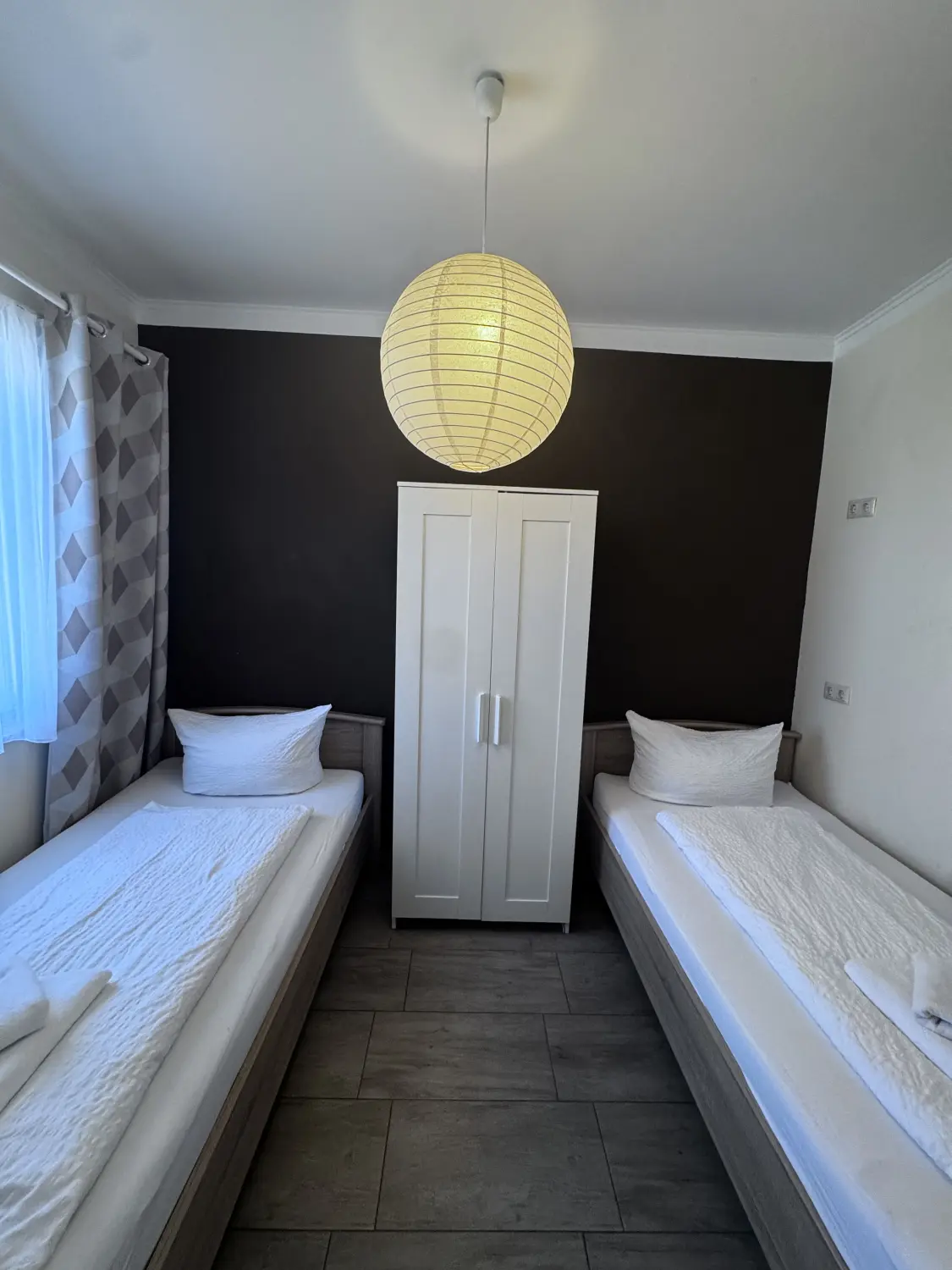 Schlafzimmer der Pension Asiatisches Landhaus Pension