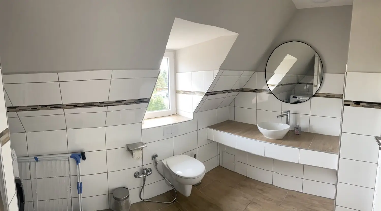 Asiatisches Landhaus Pension Gästehaus Badezimmer