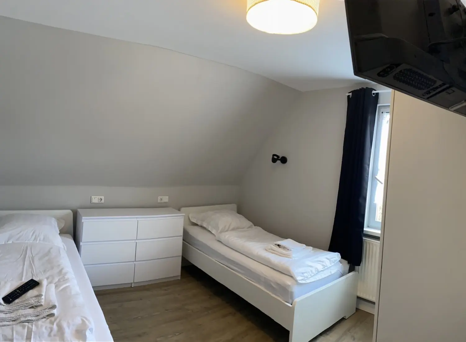 Schlafzimmer der Pension Asiatisches Landhaus Pension